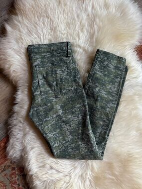 rag & bone Olive Digital Camo Jeans